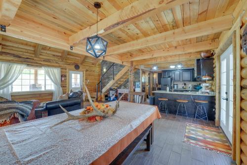 Remote Mountain Vacation Rental in Wyoming Range!