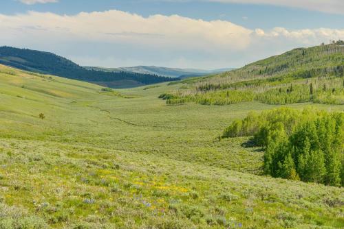 Remote Mountain Vacation Rental in Wyoming Range!