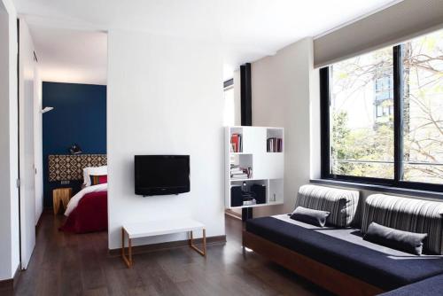 Apartment Vila Olímpica Barcelona next to beach & garden, Barcelona