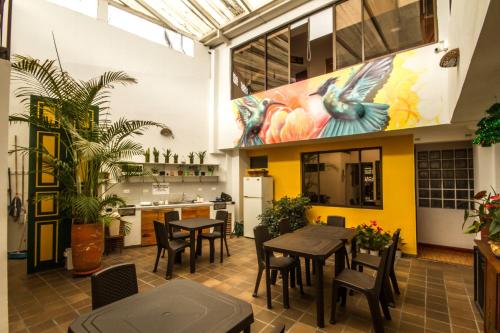 ห้องอาหาร, Hostal de la 57 in มานิซาเลส