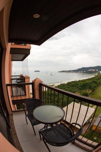 Balcony/terrace, Jurere Beach Village - Studio Vista Mar in Jurerê