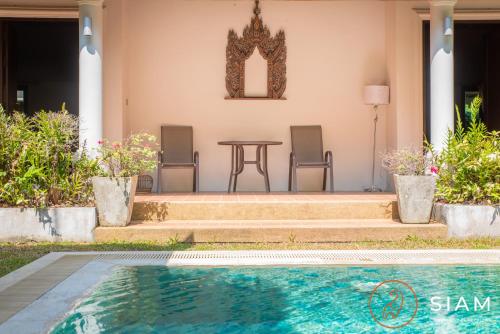 Villa BangKao 3Br Pool & Walk to Beach