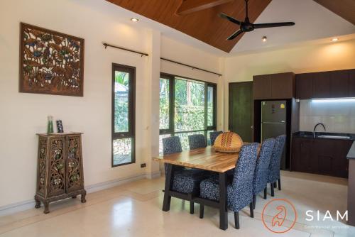 Villa BangKao 3Br Pool & Walk to Beach