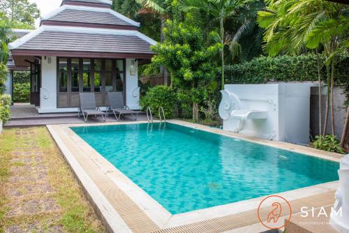 Villa BangKao 3Br Pool & Walk to Beach