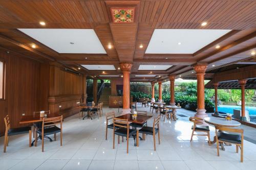 מסעדה, Bhuwana Ubud Hotel in באלי