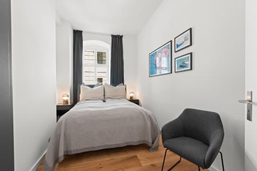 The Straßburger, stylish 3 BR apartment in Mitte, group & family friendly, 4- 6 Guests, Берлин (фото 8)