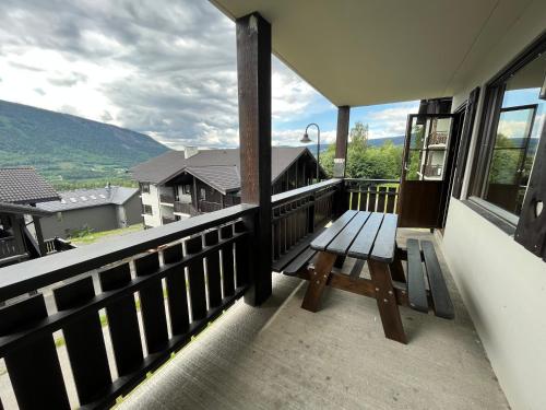 Balcony/terrace, Alpin Apartments Sørlia in Oyer