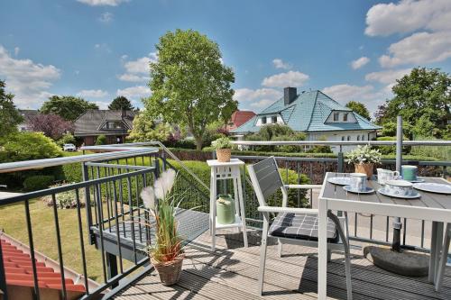 Rõdu/terrass, Domizil am Eschenweg 5 Domizil am Eschenweg 5 Appartement Ostseerauschen in Scharbeutz