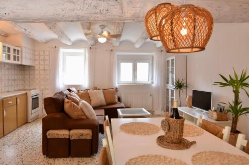 Koplietošanas atpūtas telpa ar TV, Casa Rural Parc Natural dels Ports in Alfara de Carles
