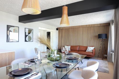 Cocina, Prime Penthouse Central - jacuzzi and sauna in Pori