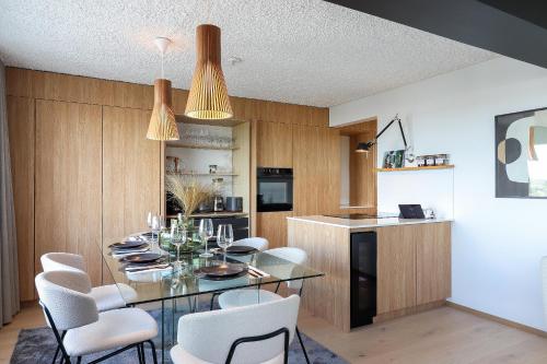 Cocina, Prime Penthouse Central - jacuzzi and sauna in Pori