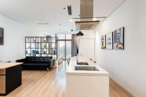 One bedroom in The One Saigon building