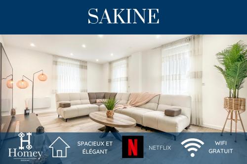 HOMEY SAKINE- Proche centre- Netflix- Wifi - Location saisonnière - Cluses