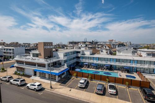 A szálláshely kívülről, The Forum in Ocean City (NJ)