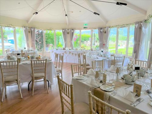 Banquet hall, Callander Hostel in Callander