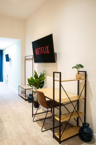 NG SuiteHome - Lille I Roubaix Barbieux I Croix - Balnéo - Relax area - Netflix - Wifi - Kitchenette