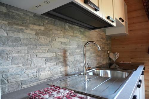 virtuve, Chalet Navauce in Raveo