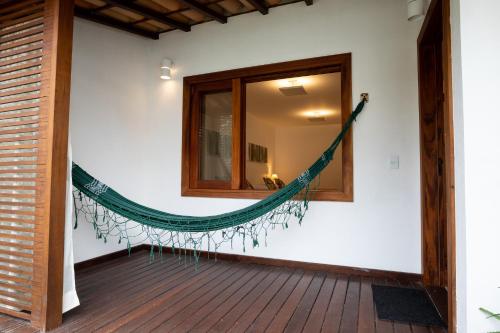 Balkon/terasa, Pousada dos Tangaras in plaža Geriba