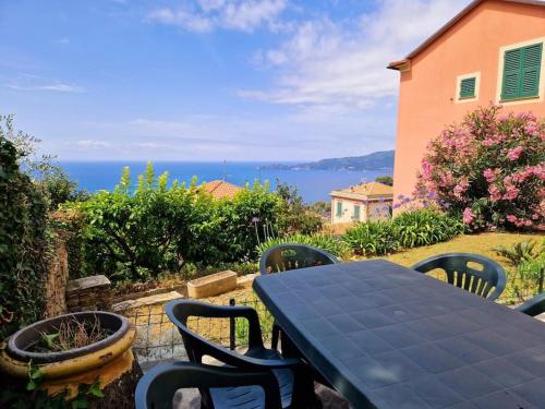 Giardino panoramico sul mare, un angolo di liguria