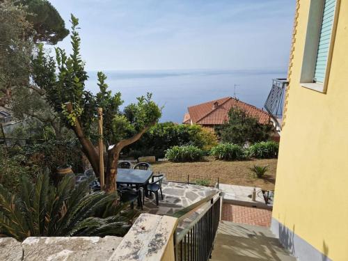 Giardino panoramico sul mare, un angolo di liguria