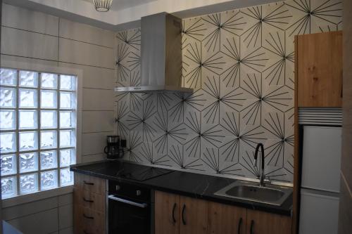 Konyha, Rua 82 Apartamentos in Nuevalos