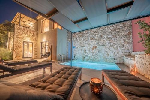  Villa Elisabeth Sea View Private Pool Fiskardo Kefalonia in Katsaráta