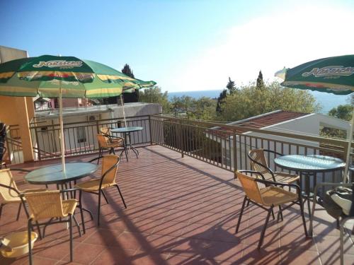 Balkon/teras, Vito Apartments Sutomore in Sutomore