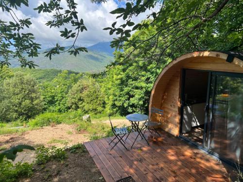 La Cabane enchantée, Mas Favières - Camping - Val-d'Aigoual