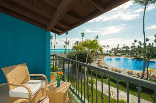 Balkong/terasse, Ocean Blue & Sand Resort - All Inclusive in Punta Cana