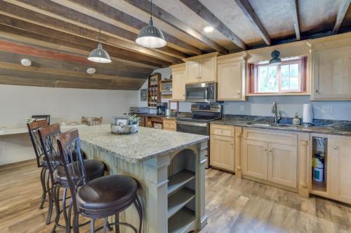 Unique, Renovated Barn Vacation Rental in Donnelly