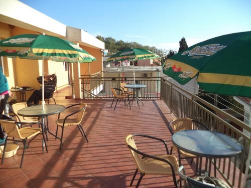 Balkon/teras, Vito Apartments Sutomore in Sutomore