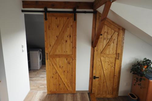 Fürdőszoba, Apartmán U Borovice (Apartman U Borovice) in Bila Tremesna