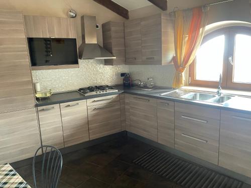 La scalinata del Borgo in Olevano Sul Tusciano