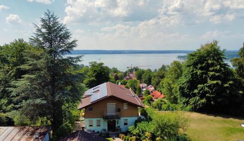 Snug Stays - Traumhafter Seeblick, 2 Zi Apartment, Garten & Terrasse - Herrsching am Ammersee