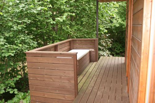 Balcony/terrace, Natura Sauna in Laulasmaa