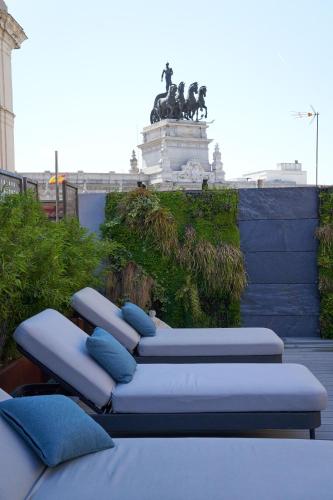 Balcony/terrace, Hotel Regina in Madrid