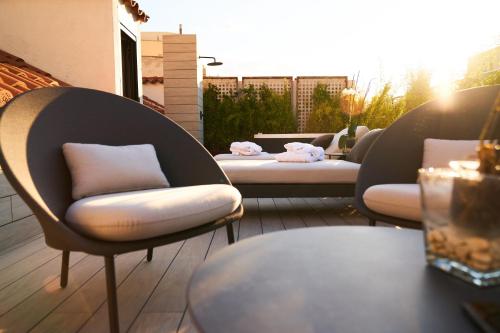 Erkély/terasz, Hotel Regina near Plaza de la Puerta del Sol