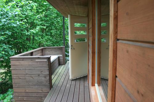 Balcony/terrace, Natura Sauna in Laulasmaa