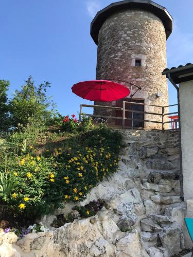 Moulin à vent de Prentygarde en Dordogne