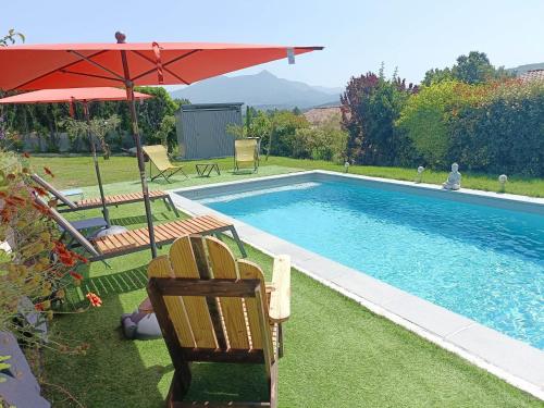 Bas de Villa neuf en Provence avec Piscine - Location saisonnière - Mallemoisson