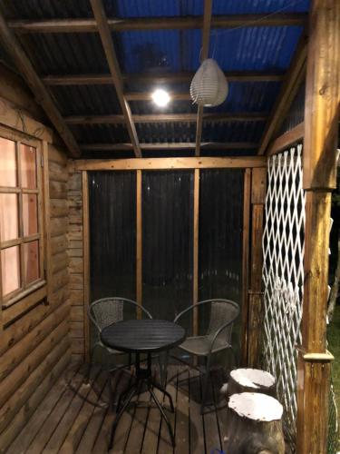 Balcony/terrace, Juniper holiday house in Kassari with sauna in Hiiumaa