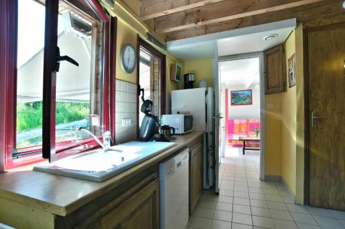 keuken, Maison en Bois in Plancoet