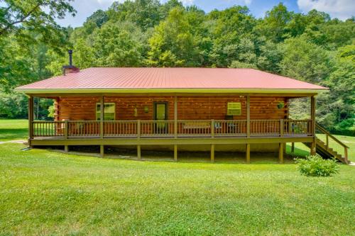 Serene Mountain Retreat on 40 Acres with Fire Pit! in Elkview (WV)