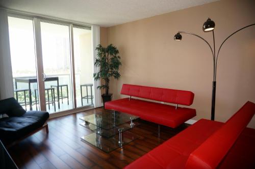 2 double beds, 2 sofa beds