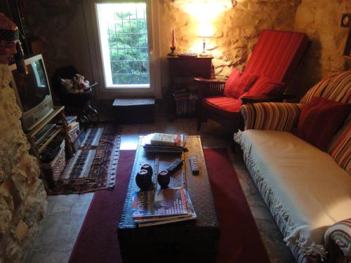 La Picholine, chambre lavande in Courry