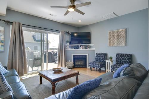 Idyllic Ocean Block Bethany Beach Retreat with Views