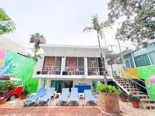 Balkons/terase, ITH Sayulita Amazing Surf Hostel in Sayulita