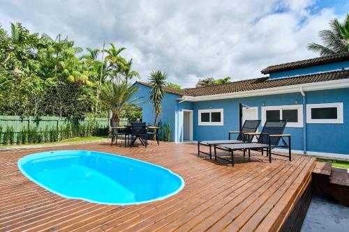 Casa Caminho da Praia 3 quartos com ar no Cabore