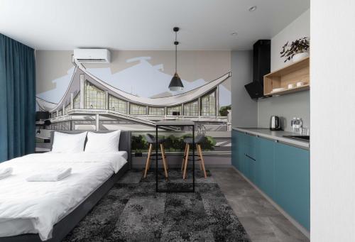 1 queen bed