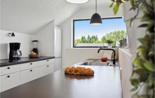 Kitchen, Nice Home In Øster Assels With Wifi in Sillerslev